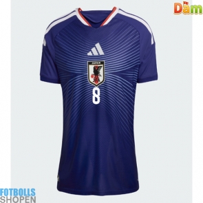 Billiga Japan Takumi Minamino #8 Hemmatröja Dam VM 2026 Kortärmad